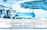 CHEMISTRY EDUCATION AND RESEARCH€¦ · chemistry of surfaces and interfaces chemistry education workshop 1 12:00-13:00 nanochemistry environmental & green chemistry workshop 1 13:00-14:00