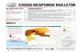 Crisis Response bulletin page 1-16 · Karachi Kashmore Khairpur Larkana Matiari Mirpurkhas ... The outbreak of viral diseases in livestock reported from differed parts of Tharparkar.