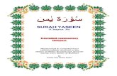 سۤيٰ ةرَوْسُ Yaseen Tafseer A4 Normal 09 A… · SURAH YASEEN (Chapter 36) A detailed commentary (tafseer) Researched & compiled from various tafseer sources of the Ulama