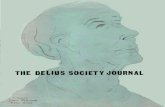 THE DELIUS SOCIETY .'OURNAL CONTENTSOther contributon include Rollo Myers, Colin Mason, Eric Walter White and Reginald Smith Brindle. Published by Weidenfuld and Nicolson at C6.50,