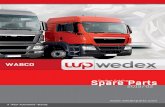 WABCO - Wedexparts · WABCO SPARE PARTS Brake Caliper Repair Kits / WABCO Oem No | 12999699 , 12999702 , 143685342536957 Wedex No | 5019 Caliper Boot & Pin Repair Kit WABCO - 17.5"