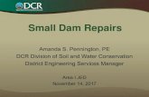 Small Dam Repairs - dcr.virginia.govThe large dam at Hungry Mother State Park is an RCC overlay dam! Marrowbone #1 • Design build project from the early 1960s • Rehab completed