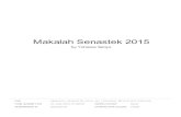 Makalah Senastek 2015 - repositori.unud.ac.id · Makalah Senastek 2015 by Yohanes Setiyo FILE ... dengan ketersediaan untuk tanaman kentang mencapai 41 — 49.9 0/0 d b ... Jurusan