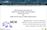 Network for Computational Nanotechnology (NCN)...Benchmarking Bulk Band-structure Si Ge Relaxed SiGe bulk Bulk Si Biaxial Comp. Stress SiGe bulk •Captures the band cross-over at