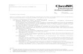 Technical Information - ClassNK...ClassNK Technical Information No. TEC-0638 2 (v) Regulation 8 - Form of Certificate The describing languages for form of Certificate shall be used
