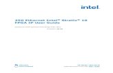 25G Ethernet Intel® Stratix® 10 FPGA IP User Guide · 2020. 10. 15. · Figure 2. 10G/25G Ethernet MAC, PCS, and PMA IP Block Diagram. TX Adapter. 25G Ethernet Top Level. ATX PLL