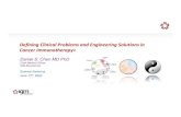 Problems and Engineering Solutions in Immunotherapy+ · 6/17/2020  · Defining Clinical Problems and Engineering Solutions in Cancer Immunotherapy+ Science Sartorius June 17th, 2020