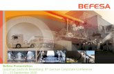 BEFESA...construction expected by ~begin’21 - #2 (Henan): Completion of construction expected ~mid of ´21 Mid-term business plan 1 2 3 Managing Variability 2020/21 2021+ Organic