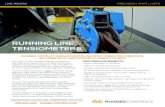 RUNNING LINE TENSIOMETERS - Rugged Controls · Running Line Tensiometers (RLTs) are ideal for new and existing winches to enable line tension, speed, and payout monitoring – key