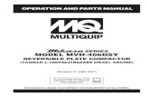 SERIES MODEL MVH-406DSY...MVH-406DSY PLATE COMPACTOR — OPERATION AND PARTS MANUAL — REV. #1 (08/13/07) — PAGE 5.com Ordering parts has never been easier! Choose from three easy