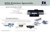 AlphaBroder DTG Printer Specials ITNH & EPSON DTG Printer Specials Ask us about Show Specials! Stand