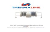 Plate Heat Exchanger Installation and Operation Manual€¦ · Plate Heat Exchanger Installation and Operation Manual Therm aline 1531 14 th St NW, Auburn, WA 98001 Toll Free: 1.800.767.6720