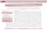 COMPUTATIONAL APPROACH FOR THE EVALUATION OF ...2016/10/11  · KEYWORDS: ADME, PASS, Computational tools, biological activity, Drug Discovery. I. INTRODUCTION Drugs, chemical compounds
