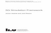 5G Simulation Framework - DiVA portal1230756/FULLTEXT01.pdfMaster of Science Thesis in Electrical Engineering Department of Electrical Engineering, Linköping University, 2018 5G Simulation