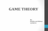GAMETHEORYbest.eng.buffalo.edu/Teaching/EE611/GAME THEORY.pdf · GameTheoryandInformaonSystems • The!internal!consistency!and!mathemacal!foundaons!of! game!theory!make!itaprime!tool!for!modeling!and!designing!