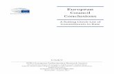 European Council Conclusions · 2017. 10. 18. · PE 610.994 1 Introduction This thirteenth edition of the overview of European Council conclusions, presented in the form of a Rolling