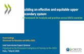 Building an effective and equitable upper secondary system...Building an effective and equitable upper secondary system A Framework for Analysis and practices across OECD countries