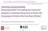 Going backwards? The stalling and reversal of progress in reducing child poverty …sticerd.lse.ac.uk/.../SPDOseminar_July2019_childpoverty.pdf · 2019. 9. 30. · Background (1)