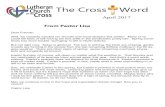 The Cross Word · making: Easter’s promise does not depend on what surrounds it. Easter’s promise is kept no matter what. Easter’s promise, in fact, needs what is most unpromising