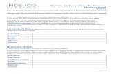 New Right to be Forgotten / To Erasure - INDEVCO Plastics · 2019. 5. 30. · Right to be Forgotten / To Erasure . REQUEST FORM . V201. 90530. Page . 3. of . 3. Paragraphs 1 and 2