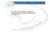 Understanding China s Agricultural Investments in Africa...2011/11/29  · China–Africa relations broadly address issues of politics,4 trade relations,5 and anthropology and sociology.6
