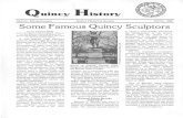Quincy~ Some Famous Quincy Sculptorsthomascranelibrary.org/sites/default/files/1986.1.pdf · The story is told of a prominent Quincy resident who wanted the very finest cemetery monument