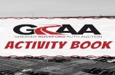 GREATER ROCKFORD AUCTION Activity Book · activity book greater rockford auto auction. word search #1 arbitration auctioneer auto auction car edge pipeline graa’lapalooza splash