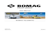 00807681 BOMAG TELEMATIC h12 · 2018. 6. 6. · The terms of business of BOMAG TELEMATIC apply for the use of BOMAG TELEMATIC. When initially logging in you must confirm that you