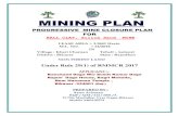 MINING PLANenvironmentclearance.nic.in/writereaddata/District/...Bikaner, State-Rajasthan, over and area of 3.9841 hects. The above Mining Plan has been prepared on my consent and