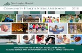 New London Hospital · 2020. 9. 18. · Community Health Needs Assessment 2018 Community Input on Health Issues and Priorities, Selected Service Area Demographics and Health Status