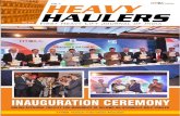 HEAVY ISSUE - II HAULERShtoa.org/uploads/Heavy-Haulers-2015.pdf · saimaritime@saiship.com F or 27 years, the partnership of SAL Heavy Lift and SAI Maritime have been effortlessly