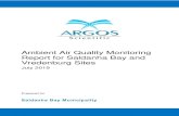 Ambient Air Quality Monitoring Report for Saldanha Bay and ......This report evaluates data collected from the Saldanha Bay and Vredenburg Air Quality Monitoring Station. The Saldanha