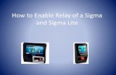 How to Enable Relay of a Sigma and Sigma Liteservice.morphotrak.com/content/Documents/Sigma confg/How to Enable... · Index Sigma-Wiring-Enable Relay (Method One via LCD screen)-Enable