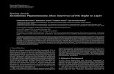 ReviewArticle Xeroderma Pigmentosum: Man Deprived of His ... · ∙Sunscreen application Vitamin D supplementation ∙Oral retinoids ∙Topical 5-ﬂuorouracil ∙DNA repair enzymes