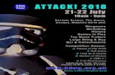 Attack 2018 programme - DDWG 2018 programme.pdf · 54mm skirmish wargame X X G4 Swindon and District Wargames Club ECW Command & Colours X X G7 Wargames Association of Reading Patrick