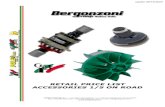 update 09/10/2020 - Bergonzoni · differential TorSen - System Gears with ball driving shaft PCS 1 PRICE € 435,00 CATEG. MODELS 1-5 ON ROAD COMPATIBILITY WITH OUR MODELS ITEM CODE