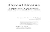 Cereal grains : properties, processing and nutritional attributes · 2010. 7. 16. · Contents x' 7.6.1 Cleaning 201 7.6.2 Tempering 202 7.6.3 RollMilling andClassification 203 7.6.4