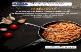 ITINERARY - Cre8ive Travel...WHAT’S INCLUDED: 9 days, 8 nights’ twin share (based on 2 people travelling) in the selected private homes of “Albergo Diffuso” in the medieval
