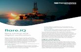 In-situ: flare - Baker Hughes Digital Solutions€¦ · flare.IQ flare control and digital verification. Global regulations often require periodic calibration checks on flare vent