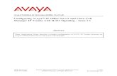Configuring Avaya IP Office Server and Cisco Call Manager IP …ista.home.xs4all.nl/ipoffice/ipocallmanager.pdf · 2008. 8. 5. · Cisco Call Manager operating in different subnets