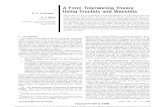 A Form Tolerancing Theory Using Fractals and Wavelets€¦ · ing techniques that emphasize the function-tolerance relation ship. 1.1 The Tolerance-Function Connection in Mechanical