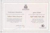 Salman bin Rbdulaziz Universitil Certificate of Attendance ... · Salman bin Rbdulaziz Universitil Certificate of Attendance The Deanship of IT and Distance learning wishes to certify