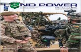 A BI-ANNUAL PUBLICATION OF ALLIED LAND COMMAND … · A BI-ANNUAL PUBLICATION OF MAGAZINE ALLIED LAND COMMAND FALL 2016 VOLUME 2, ISSUE 2 1GNC: From Nato Response Force To Joint Taskforce