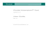 Pivotal Greenplum Textgptext.docs.pivotal.io/archives/GPText-docs-310.pdf · GPText nodes can be installed on the Greenplum Database cluster hosts alongside the Greenplum segments