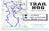 OUT BACK ë 10K COURSE ë = START S= AID STATIONbrazenracing.com/r/Trail Hog 10K Map and Elevation.pdf1800 1600 distance (mi) -iotÉÙ trail \ corf osn£ll ierlook 2457' trail see