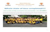 Whole state of Goa completed!!!! - Mission Rabies 18/Mission Rabies Goa Dece… · 1 Mission Rabies Goa Monthly Report – December 2018 By Julie Corfmat, Project Manager Whole state