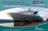 New Recycling of Ex-RFA Fort George · 2014. 3. 3. · Final Outturn Conclusion *Cover Photograph Fort George berthed at Alexandra ... not in running condition, certain equipments,