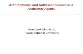 Anthracyclines and Anthracenediones as a Antitumor Agentscontents.kocw.net/KOCW/document/2014/Pusan/kimnamdeuk/15.pdf · 2016. 9. 9. · Structure Activity Relationships Anthracyclines