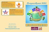 Olympic Spirit: CompassQuest 2020 · 2020. 3. 10. · CompassQuest 2020 Your Summer Camp Guide Olympic Spirit: With a spirit of friendship and understanding, we’ll work together
