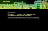 PRODUCT DATASHEET ROMeo Process Optimisation - Ammonia ...€¦ · y Ammonia converter Portfolio Primary and Secondary Reformers ... 3 ROMeo Process Optimisation - Ammonia Reactor